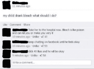 Crazy Facebook Comments 2