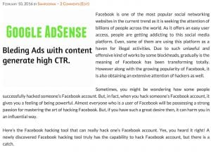 blend ads within the content