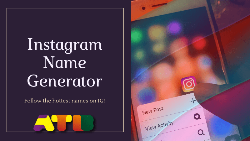 Instagram Name Generator.